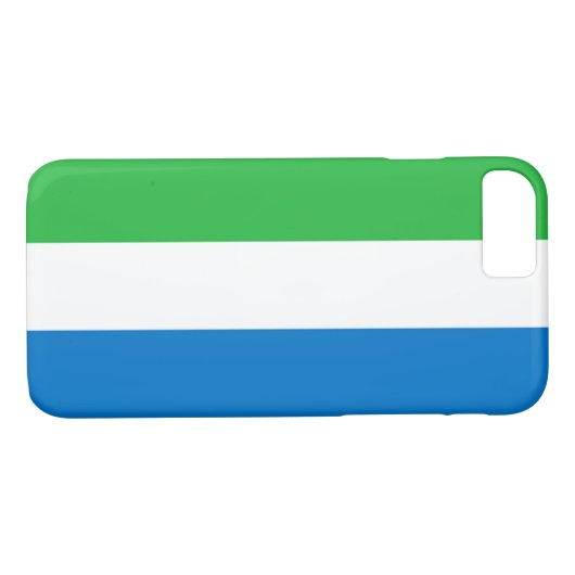 Flagge Sierra Leones Case-Mate iPhone Hülle (Rückseite (Horizontal))