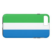 Flagge Sierra Leones Case-Mate iPhone Hülle (Rückseite (Horizontal))