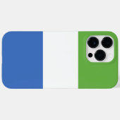 Flagge Sierra Leones Case-Mate iPhone Hülle (Rückseite (Horizontal))