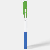 Flagge Sierra Leones Case-Mate iPhone Hülle (Rückseite / Links)