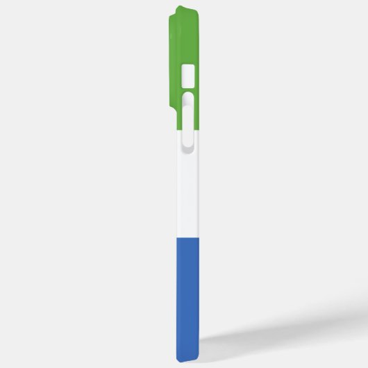 Flagge Sierra Leones Case-Mate iPhone Hülle (Rückseite / Links)