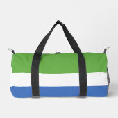 Flagge Sierra Leones Duffle Bag (Vorderseite)
