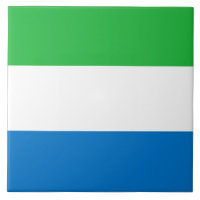 Flagge Sierra Leones
