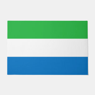 Flagge Sierra Leones Fußmatte