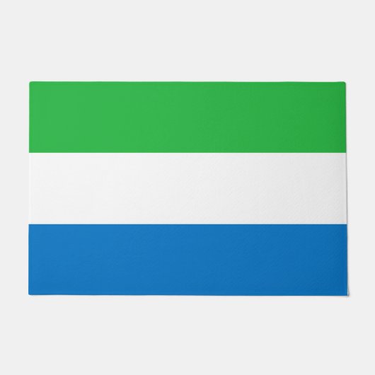 Flagge Sierra Leones Fußmatte (Vorderseite)