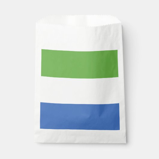 Flagge Sierra Leones Geschenktütchen (Vorderseite)