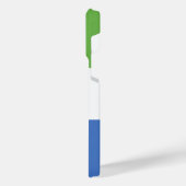 Flagge Sierra Leones iPhone Hülle (Linke Seite)