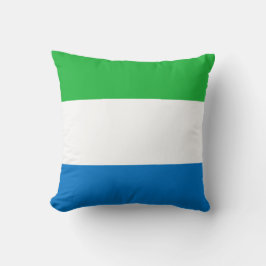 Flagge Sierra Leones Kissen
