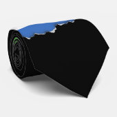 Flagge Sierra Leones Krawatte (Gerollt)