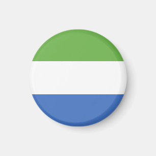 Flagge Sierra Leones Magnet