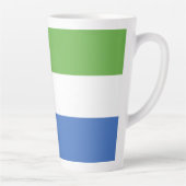 Flagge Sierra Leones Milchtasse (Rechts)