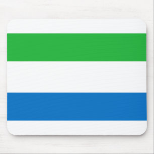 Flagge Sierra Leones Mousepad