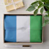 Flagge Sierra Leones Seidenpapier (Geschenk)