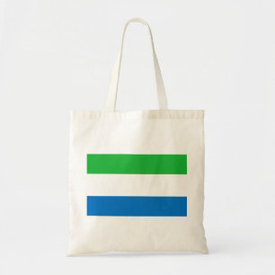 Flagge Sierra Leones Tragetasche