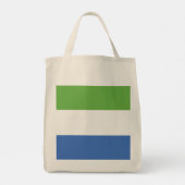 Flagge Sierra Leones Tragetasche (Rückseite)