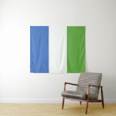 Flagge Sierra Leones Wandteppich (Beispiel (Horizontal))