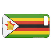 Flagge Simbabwes Case-Mate iPhone Hülle (Rückseite (Horizontal))