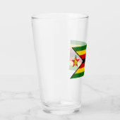 Flagge Simbabwes Glas (Rechts)