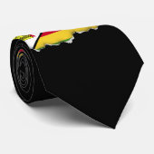 Flagge Simbabwes Krawatte (Gerollt)