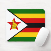 Flagge Simbabwes Mousepad (Mit Mouse)