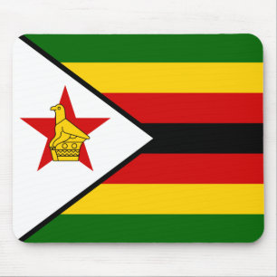 Flagge Simbabwes Mousepad
