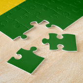 Flagge Simbabwes Puzzle (Seite)