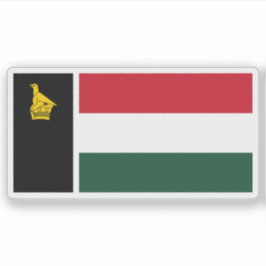 Flagge Simbabwes Rhodesia Aufkleber