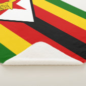 Flagge Simbabwes Sherpadecke (3/4)