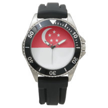 Flagge Singapurs