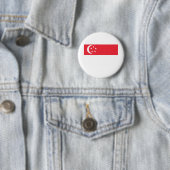 Flagge Singapurs Button (Beispiel)