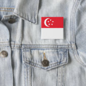 Flagge Singapurs Button (Beispiel)