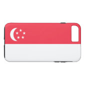 Flagge Singapurs Case-Mate iPhone Hülle (Rückseite (Horizontal))