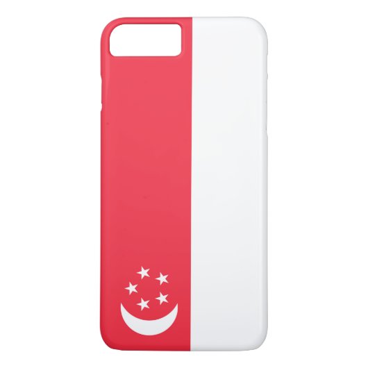 Flagge Singapurs Case-Mate iPhone Hülle (Rückseite)