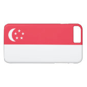 Flagge Singapurs Case-Mate iPhone Hülle (Rückseite (Horizontal))
