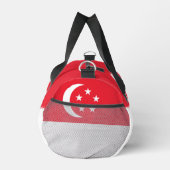 Flagge Singapurs Duffle Bag (Rechts)