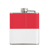 Flagge Singapurs Flachmann (Rückseite)