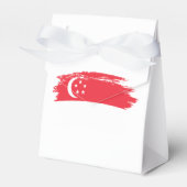 Flagge Singapurs Geschenkschachtel (Vorderseite)
