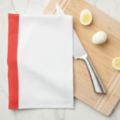 Flagge Singapurs Geschirrtuch (Viertel Falte)