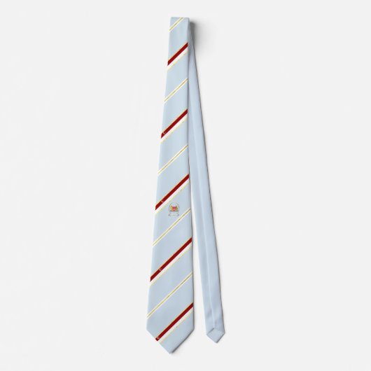 Flagge Singapurs Krawatte (Vorderseite)