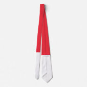 Flagge Singapurs Krawatte (Rückseite)