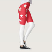 Flagge Singapurs Leggings (Rechts)