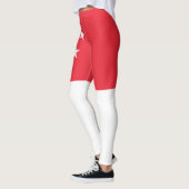 Flagge Singapurs Leggings (Links)