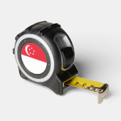 Flagge Singapurs Maßband (Winkel)