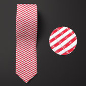 Flagge Singapurs Muster Krawatte