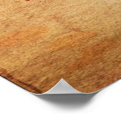 Flagge Singapurs Poster (Ecke)