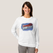 Flagge Singapurs T-Shirt (Vorne ganz)