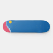 Flagge (Sioux Falls) (North Dakota) Skateboard (Horizontal)