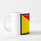 Flagge Siziliens (Italien) Kaffeetasse (Links)