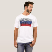 Flagge Sloweniens T-Shirt (Vorne ganz)