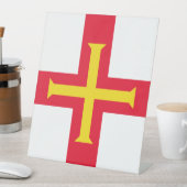 Flagge Sockelschild (In Situ)